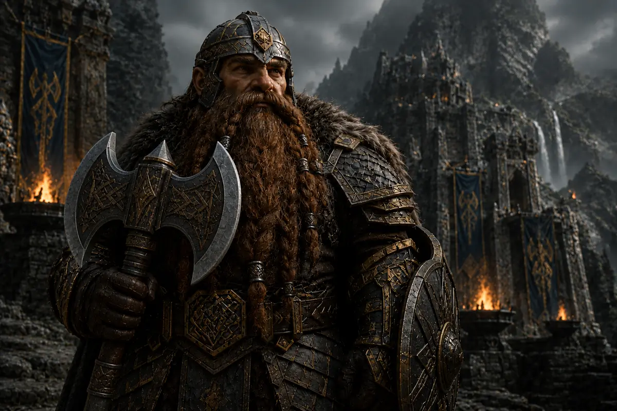 Dwarf fantasy artwork