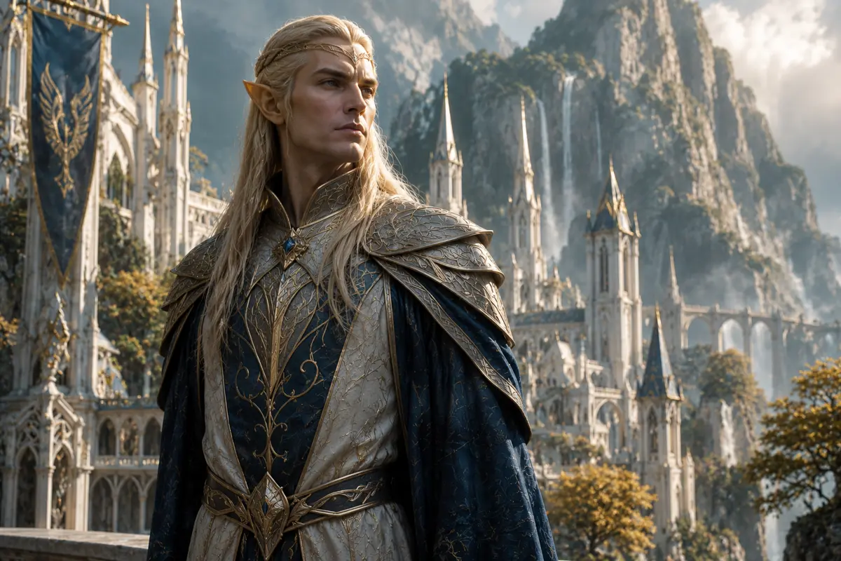 High Elf fantasy artwork